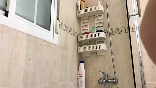 Sensual Shower Time While I Wash My Naked Body