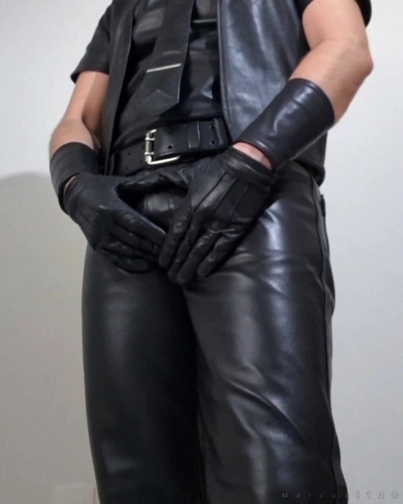 Leather feels good 1