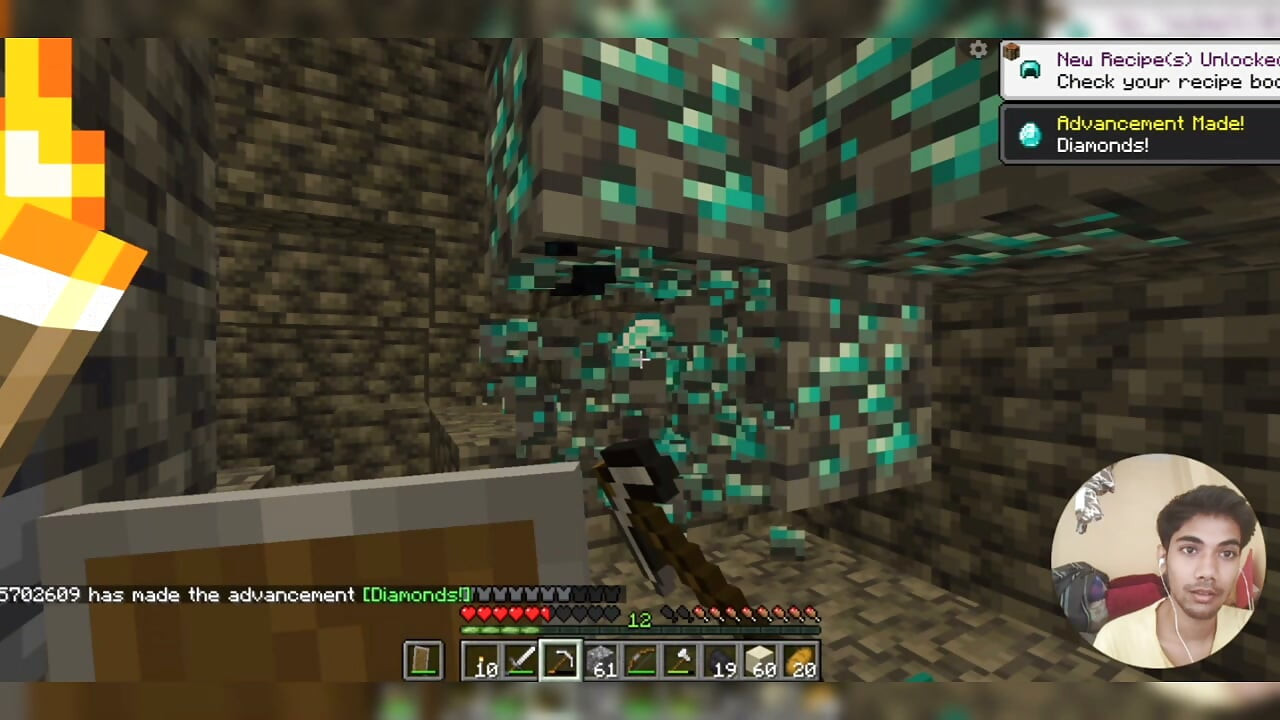 Finally I Found Diamonds in Minecraft I Easy To Find ?