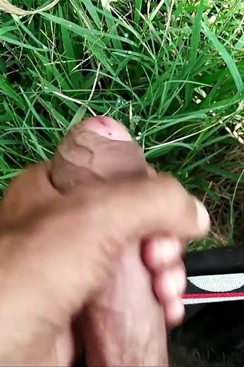 Indian Gay Big Cock Handjob in Corn Field