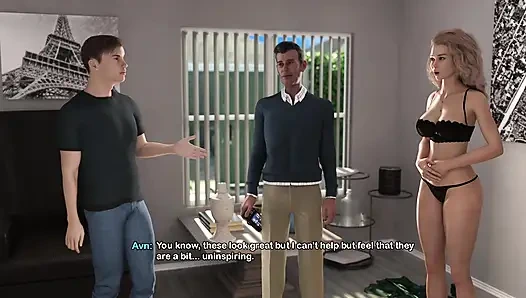 My Bimbo Dream 43 - Blonde Bimbo Stepmom Gets Her First Nude Photoshoot