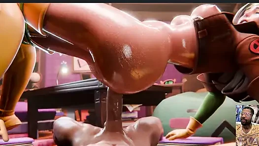 Blueberry Bald Pussy in Your Face She Sucks Your Cock, Fat Ass Rogue Rid...