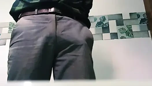 Hintli yaşlı adam mastrubation