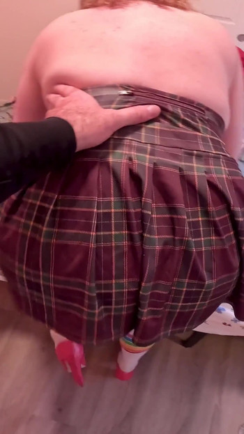 Fucking my stepsister's hairy lesbian pussy | Clip 1