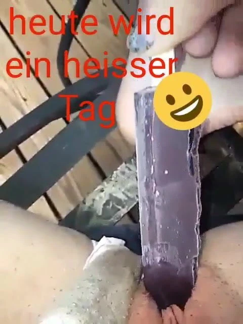 ice on pussy