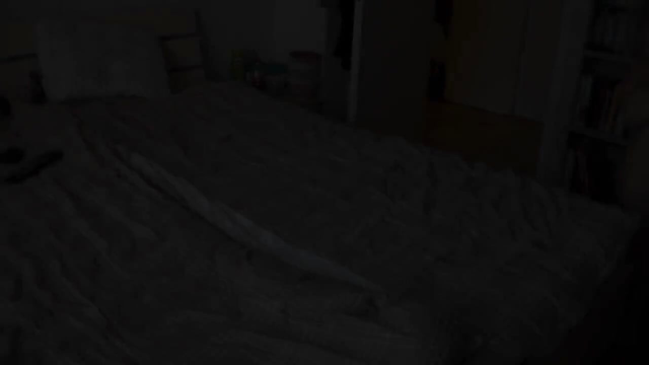 Jen is sucking Johns cock on the bed
