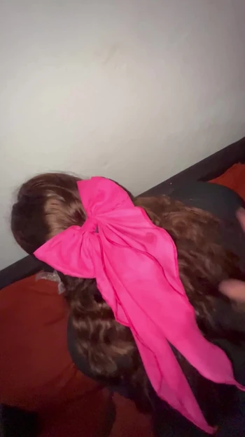 Thrilling moment from "My stepfather sucks my pussy"