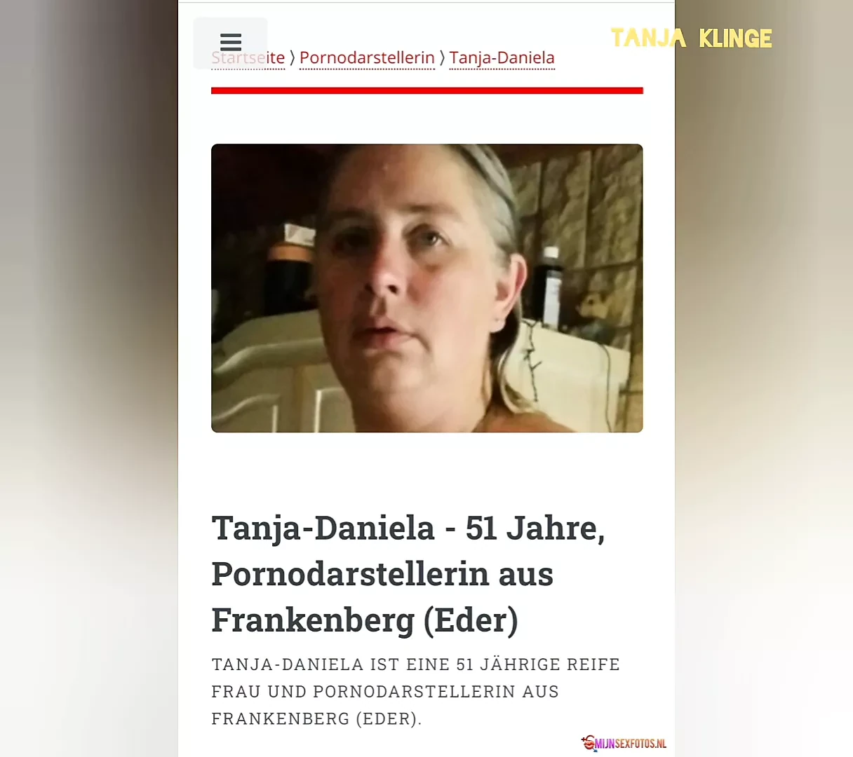 Tanja bekommt was sie braucht