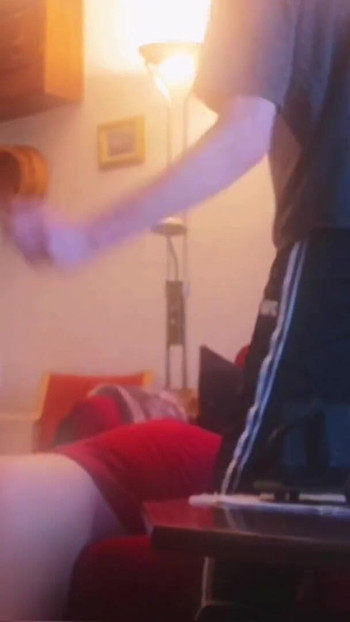 Thrilling moment from "Amateurboy is caned on feet and ass"