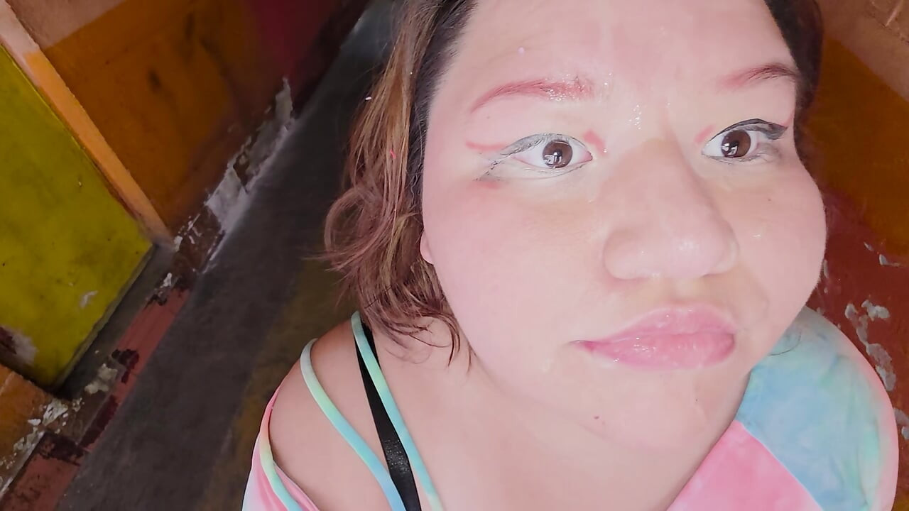 Doing cumwalks with lots of thick cum on my face, through the city with lots of people watching me, is what I always want