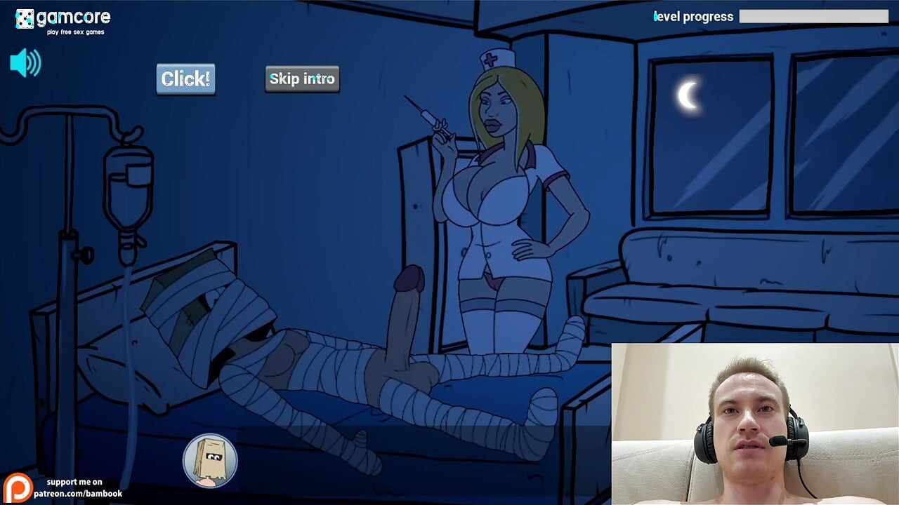 FuckerMen Hospital - Big Tits Nurse Sucks My Huge Cock  Adult Game Playthrough