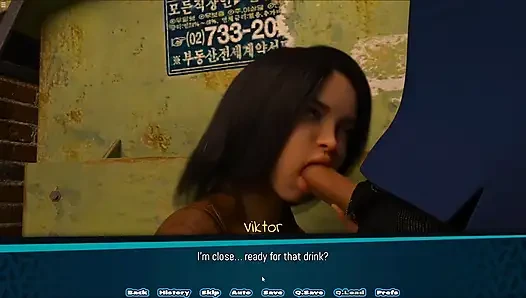 Office Colleague Girl Sucking Viktor Big Cock Almost Caught