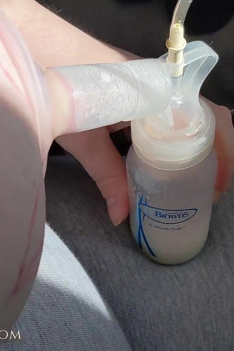 Bombeo de leche materna