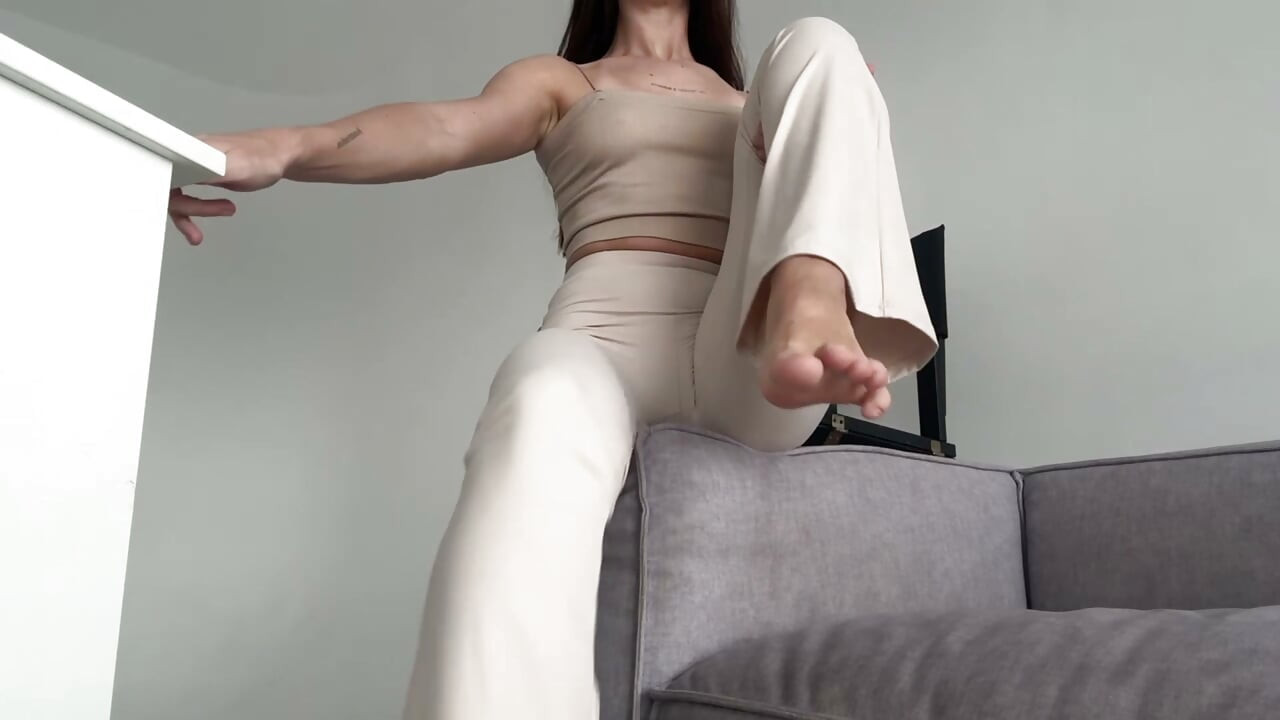 Cameltoe strakke legging die strak staat
