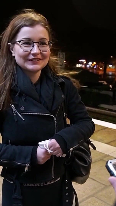 Must-share moment from "Slim German TinyEmily caught on train without ticket - She let the inspector Fuck her"