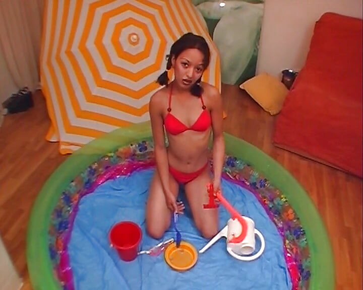 Cute French Teen Likes Riding Loaded Packer