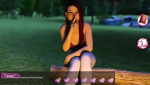 Помогая красотке No4 - Йоханн проснулся, привязанный к дереву и поэтому... Дай ему минет... Белль и Стейси играли друг с другом.