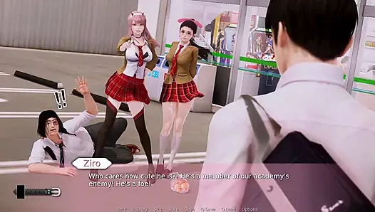 Полный геймплей - Академия Waifu, часть 62