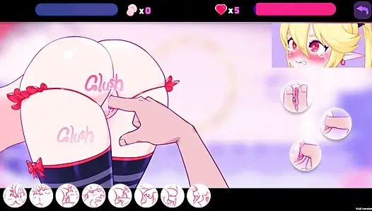 Permainan hentai - si peri seksi dengan tubuh langsing lagi asik tanpa kondom sampai lubangnya menganga lebar