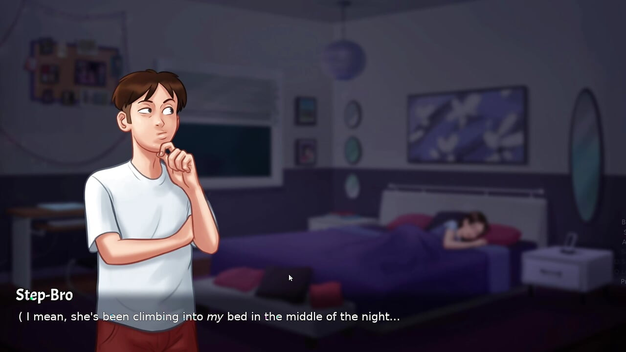 Compañeros de cuarto follan en la cama un enorme juego de polla sin censura