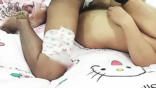 Asiatische große Brüste, Mama, es ist eng