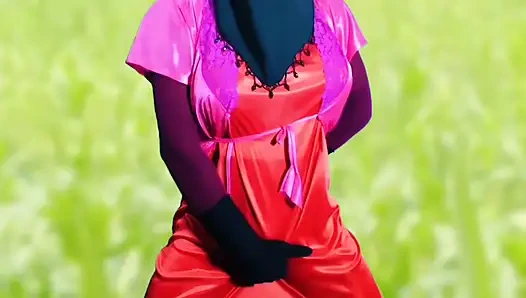 Hintli savita baudi fırtınalı bir gecede seks yapıyor