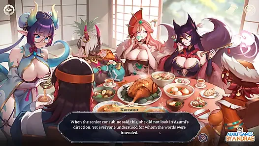 EP9: Tea Ceremony with the Chosen 5 - A Royal Gathering in the Imperial Harem - Harem Fantasy