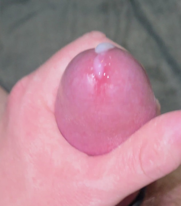 Close up of a quick cumshot I had earlier