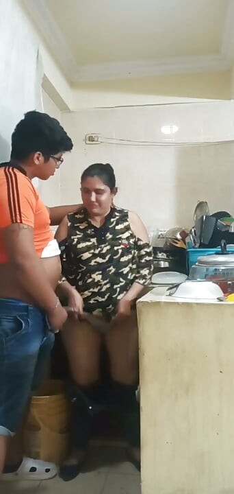 Fucking in the Kitchen with the Maid