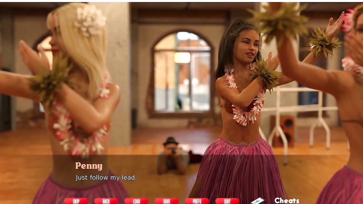 Naughty Neighbours - Gameplay - Roleplay - Stepdaughter Dance Without Panties in Front of Everyone