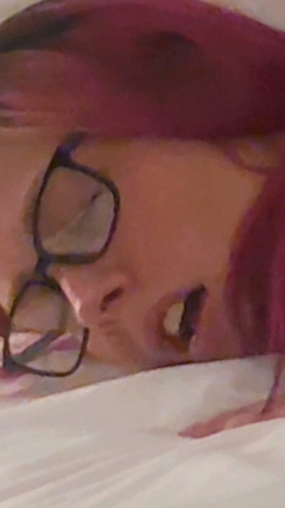 Nerdy Goth School Girl with Glasses wants her Hot Teacher to Cum in her Tight Pussy on a Road Trip | Clip 2