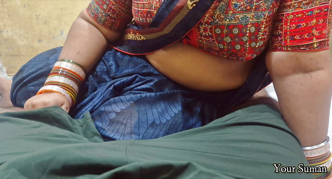 Stepmom was horny in monsoon finds dick inside the house