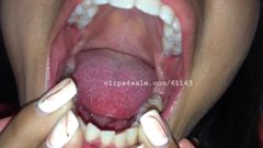 Mouth Fetish - Brandy Mouth Part2 Video2