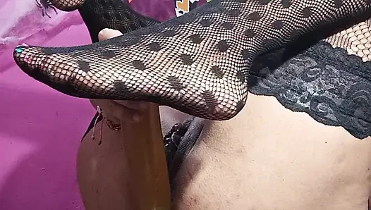 Devil sexy krankenschwester anal doppelpwnetration große dildo squirtet viel sperma und nasses papilov