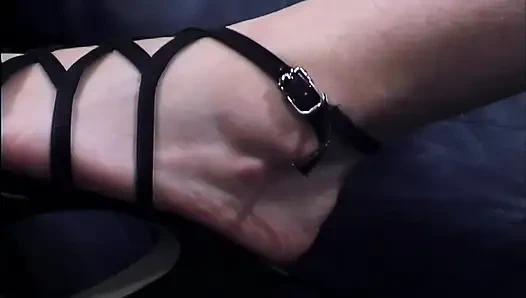 Extra Hairy 90's Buff Girl Shows off Hairy Bod