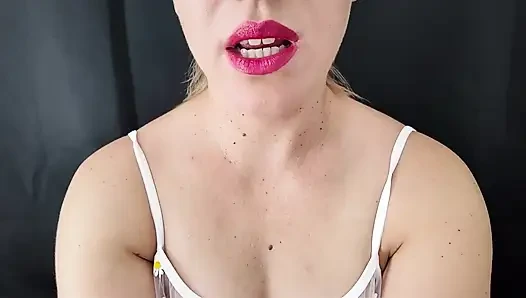 Red Lips Blowjob JOI Cum Countdown From 60