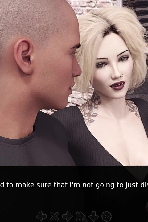 Adored by the Devil 11 - Charlie Fucks Vampire Viviane From Behind on the Balcony