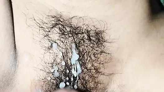 First time wild sex with girlfriend in bedroom