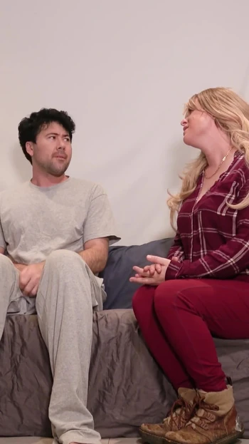Jaw-dropping moment from "Stepmom helps her stepson to stop masturbating"