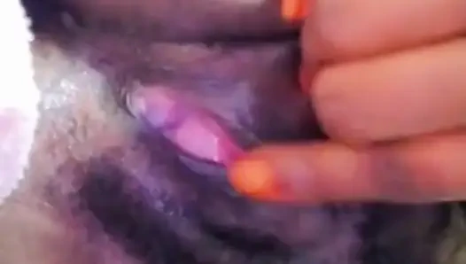 Alone in Bed Pleasuring My Pussy