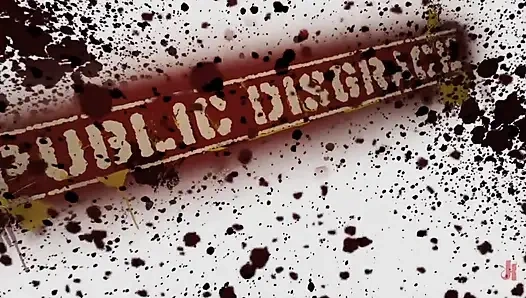 Hot Blonde Disgraced in Bar