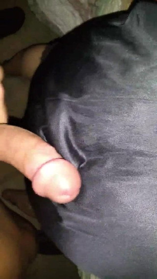 Cumming on his step moms slip