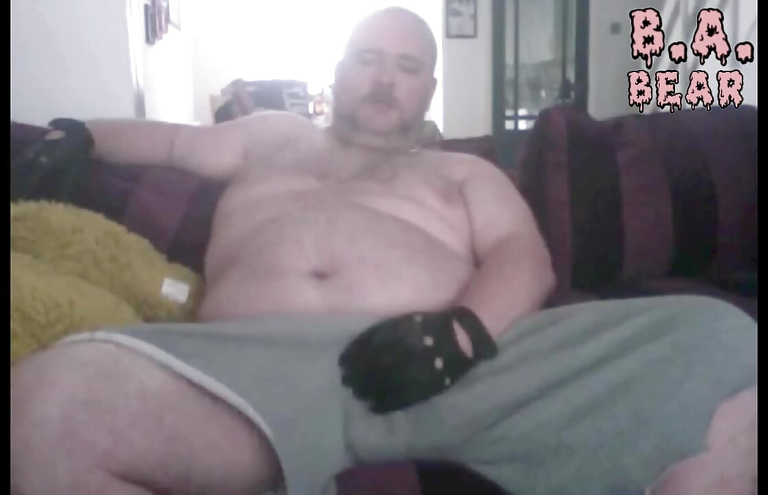 Daddy Wanks in his black leather gloves