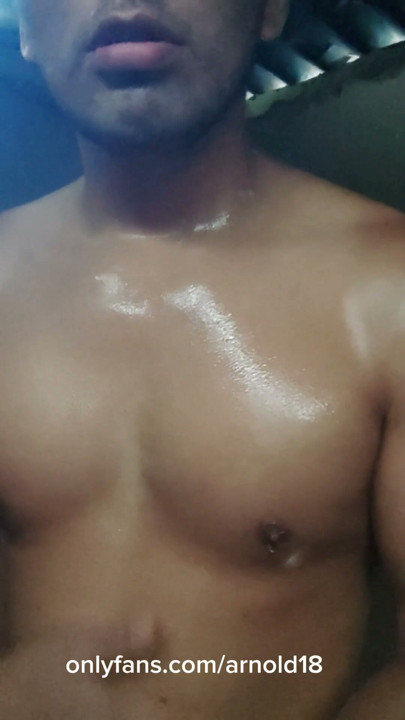 hot male jerks off in the shower | Clip 1