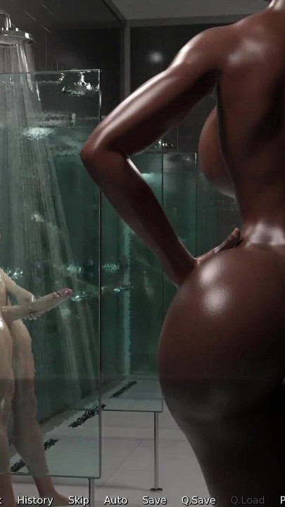 Shemale Girl Fucking BBW Black Girl Pussy In Gym Bathroom | Clip 1