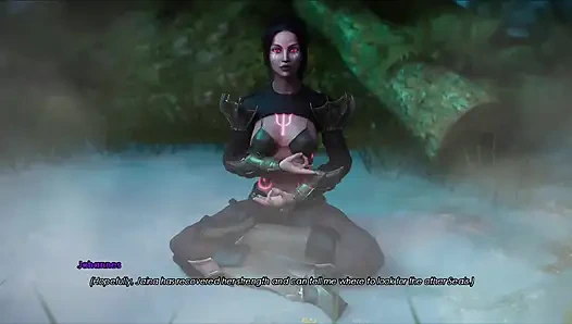 Lust academy #5 learning new spells, I would love to fuck Samatha