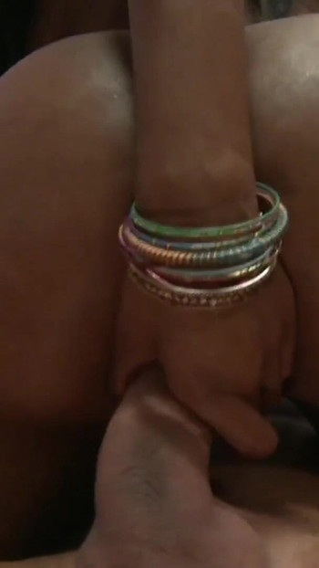 Unforgettable moment from "He loves big ebony tits in his face"