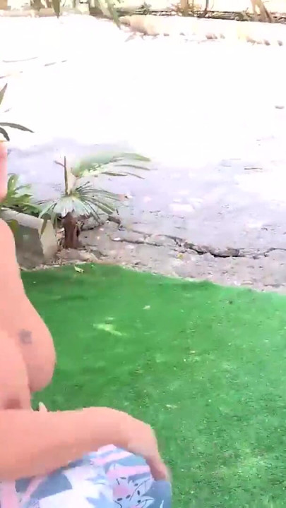 OldNanny - Two BBW Mature Women Intense Outdoor Lesbian Sex On Grass | Clip 1