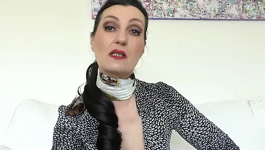 Secret Fantasies Come True! Sniffing Sexy Panties and Cumming on Them, Lady Victoria Valente