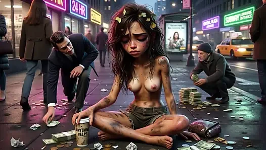 Çarpıcı sokak kızı, yeni hayatını aşkla veren nazik zengin adamla tanıştıktan sonra fakirlikten lükse yükselir